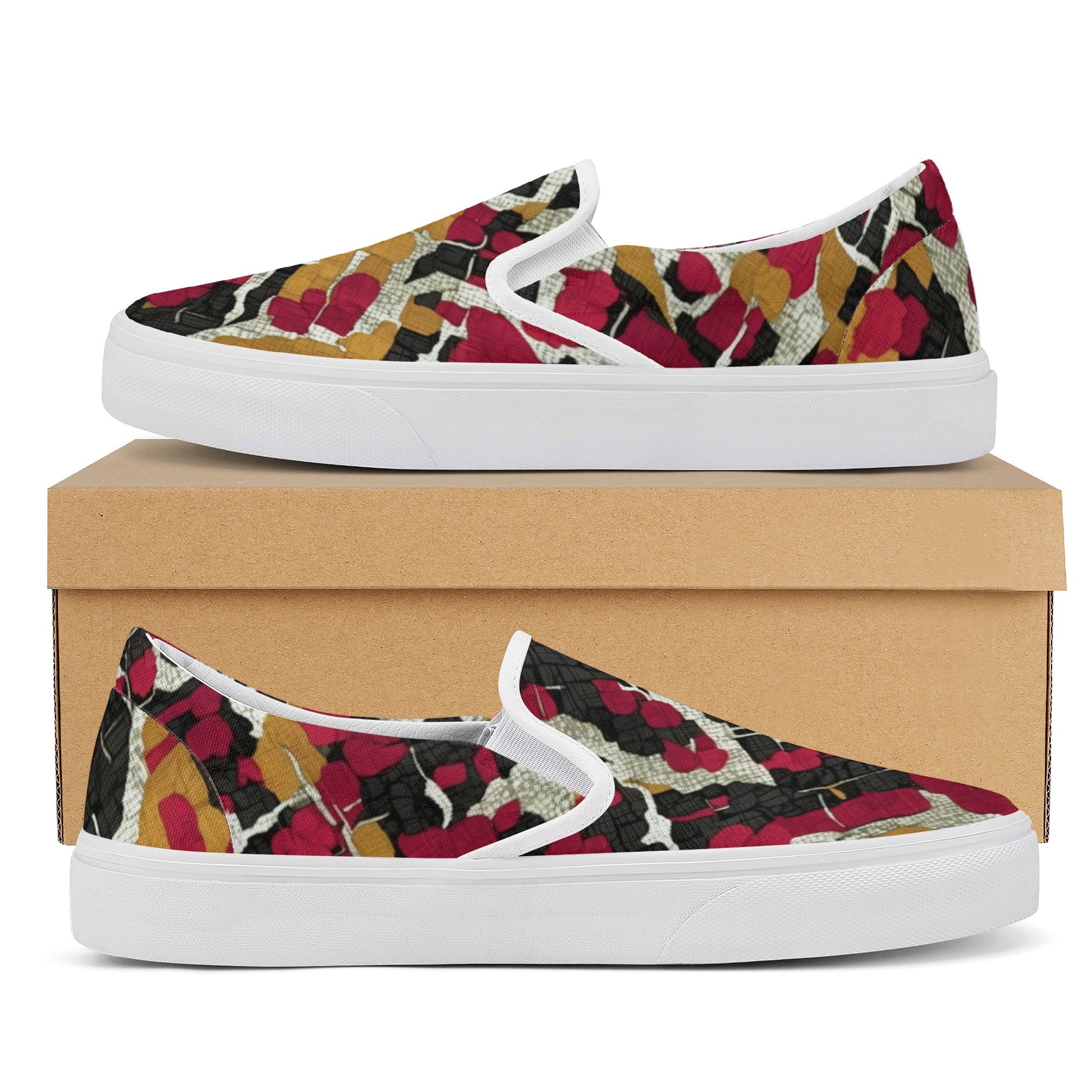 Designer Skate Slip On Shoes - MD X1 Colloid Colors