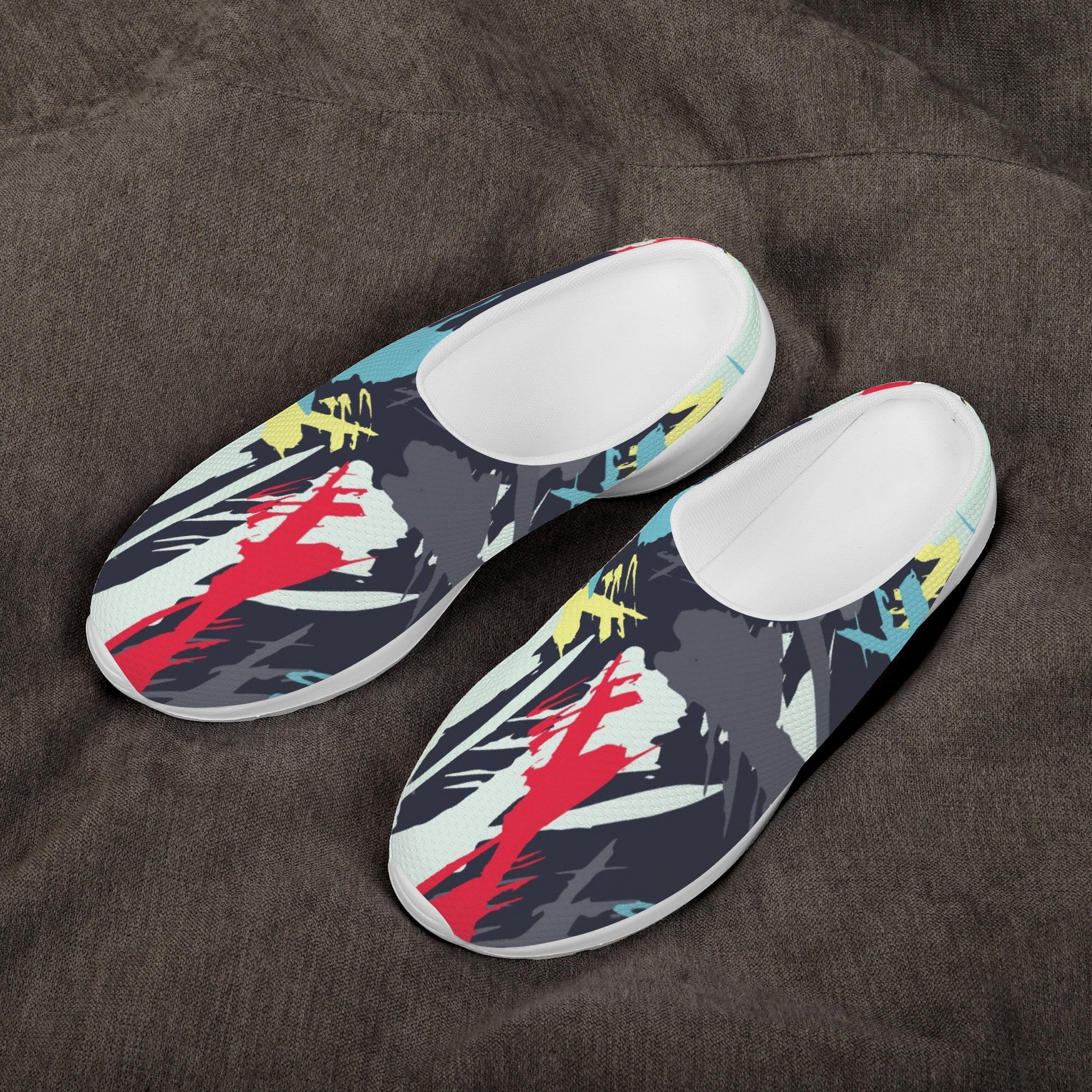 Designer Slipper D68 Mesh Colloid Colors