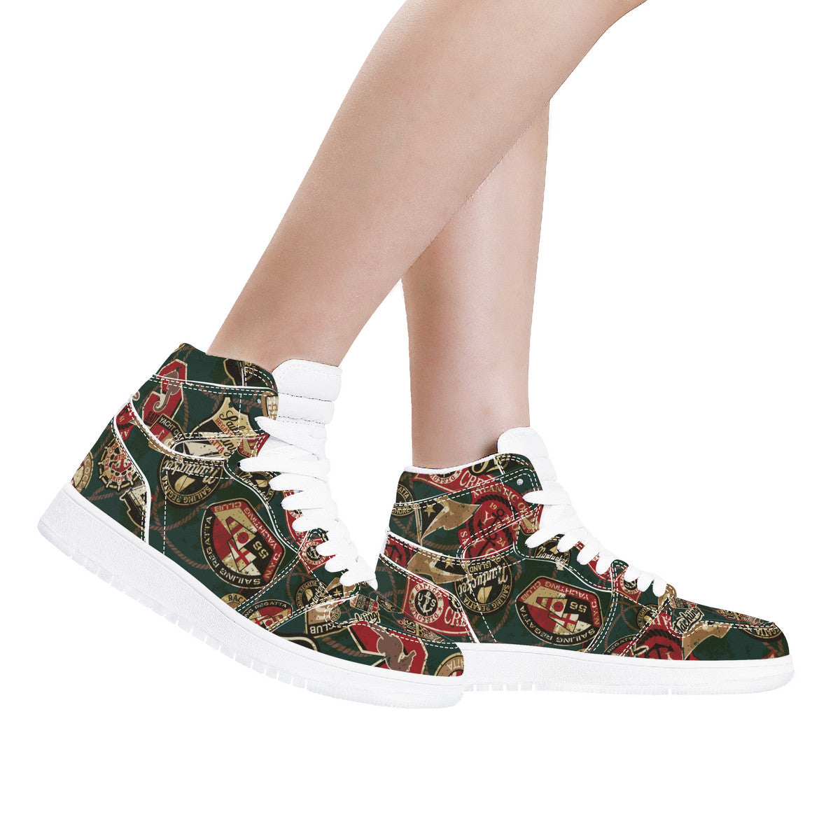 Designer Sneakers High Top Leather-D17 X1 Colloid Colors