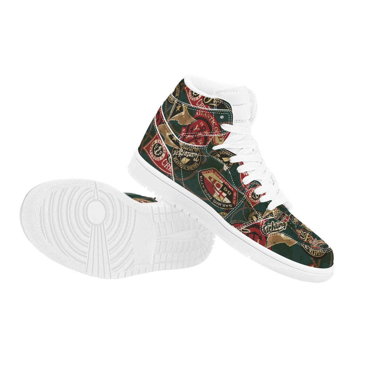 Designer Sneakers High Top Leather-D17 X1 Colloid Colors