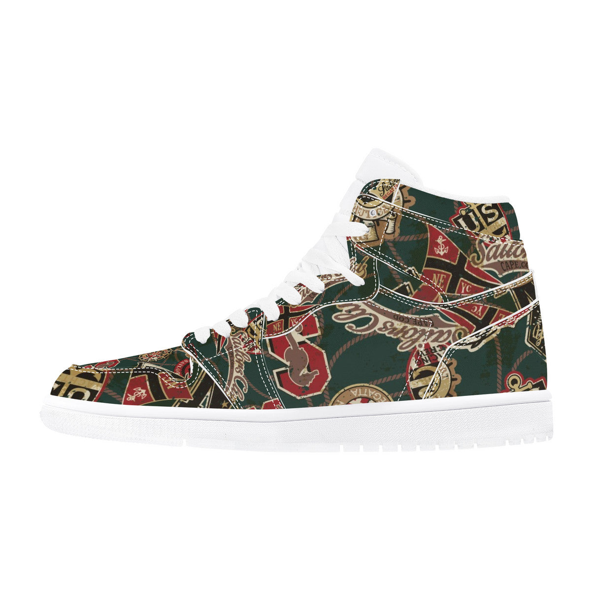 Designer Sneakers High Top Leather-D17 X1 Colloid Colors