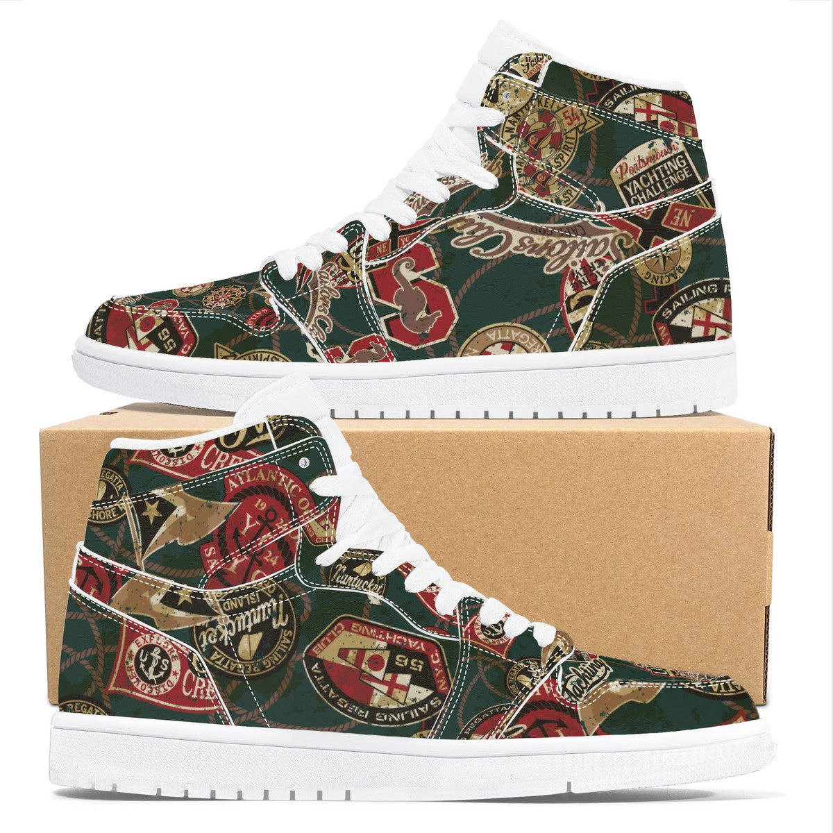 Designer Sneakers High Top Leather-D17 X1 Colloid Colors