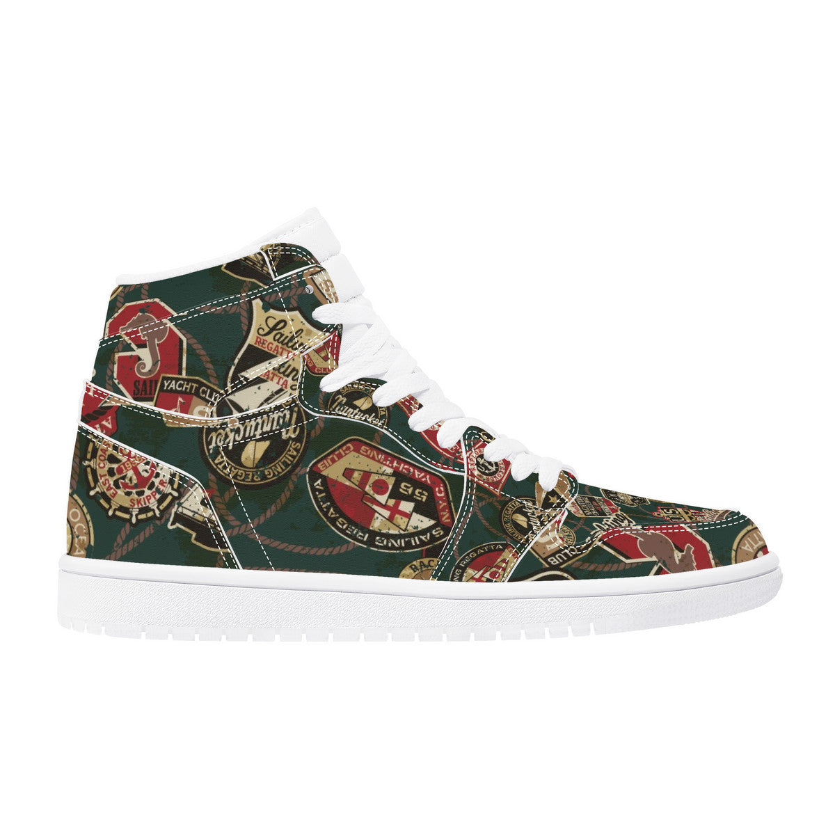Designer Sneakers High Top Leather-D17 X1 Colloid Colors