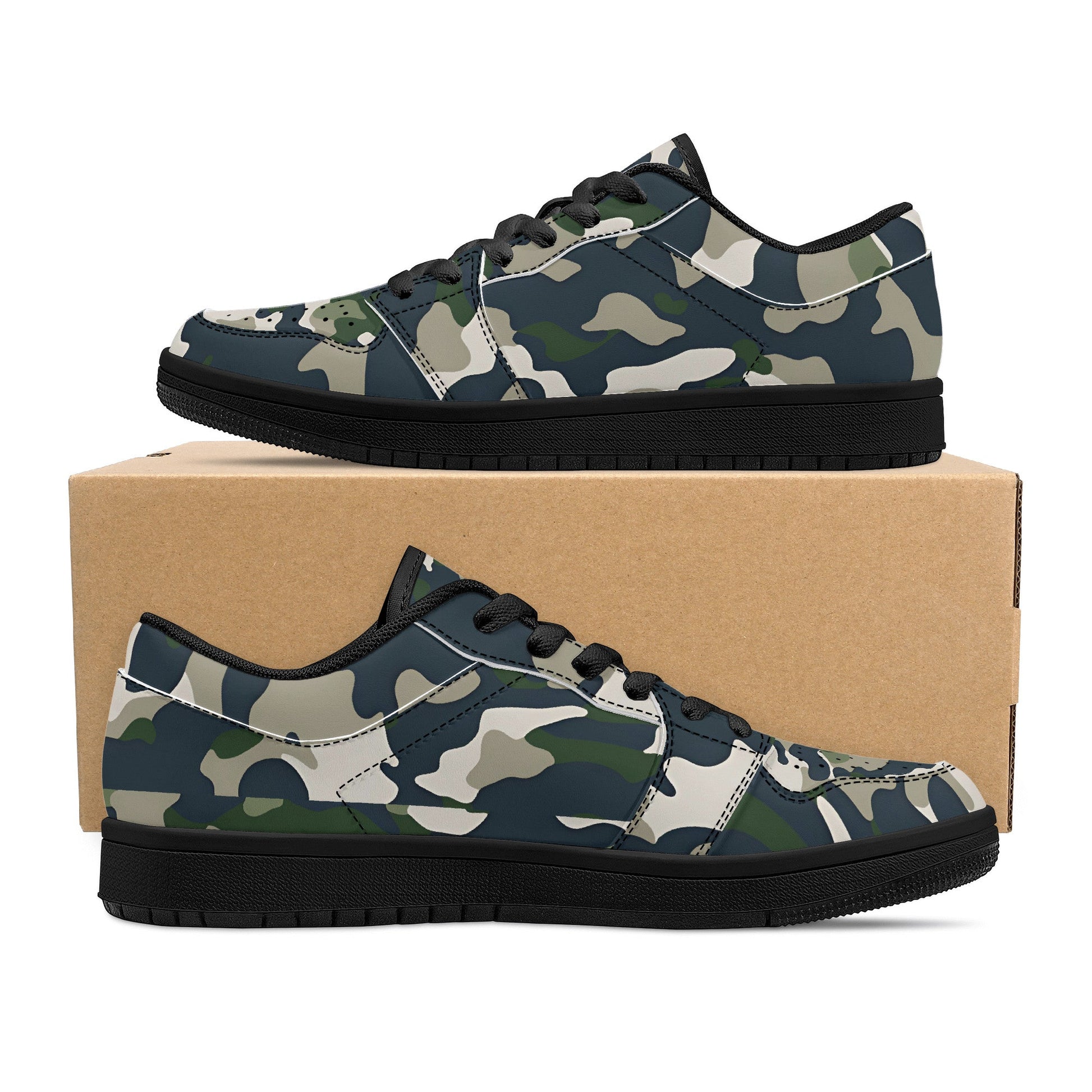 Designer Sneakers Low Top-D15 Black Sole X2 Colloid Colors