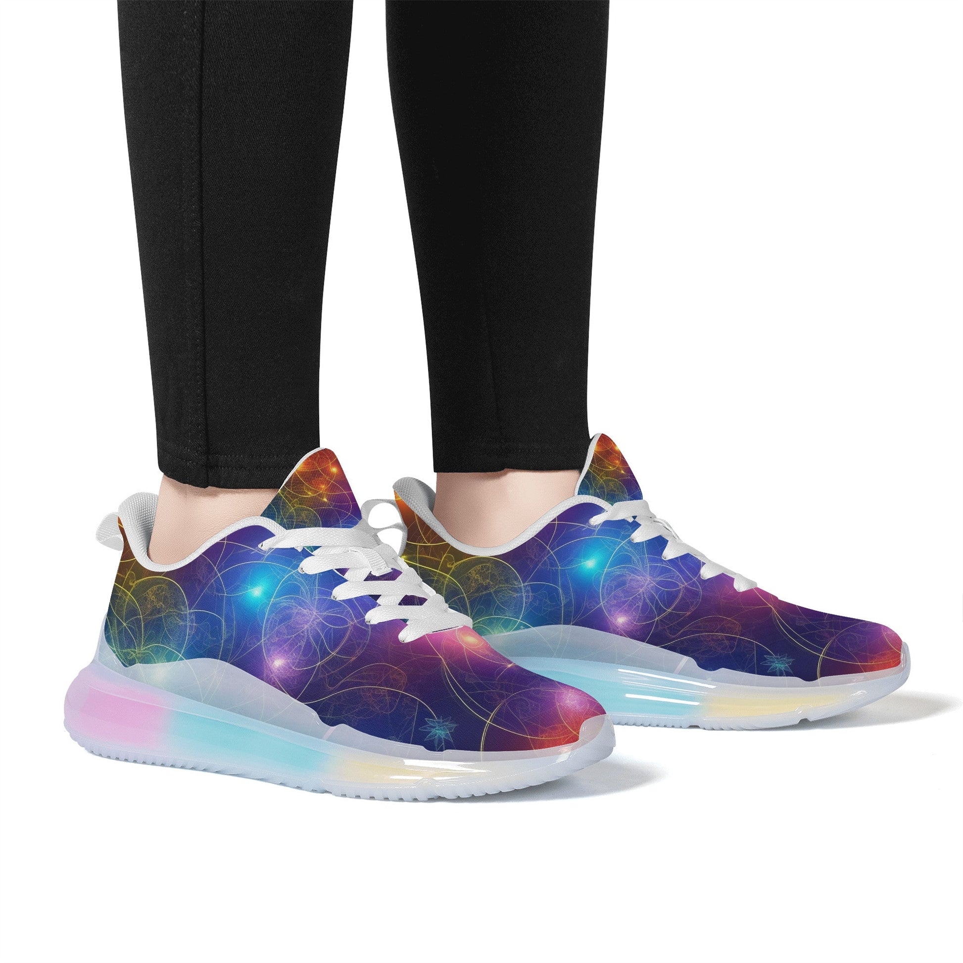 Designer Women's Running Shoe-Air Cushion X1 Colloid Colors