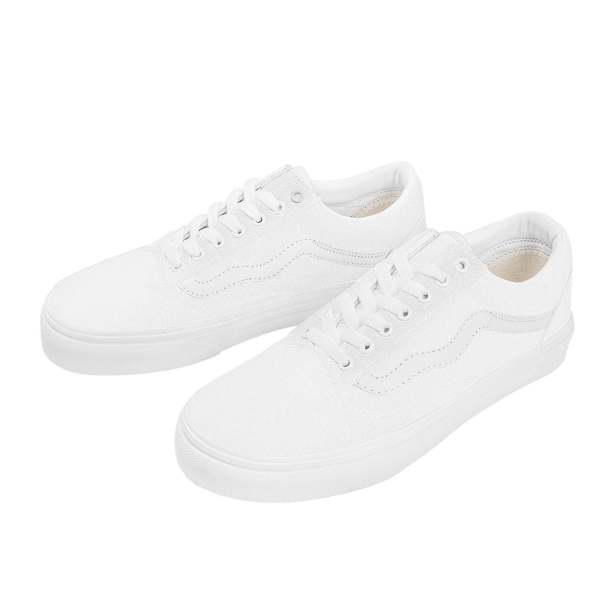 Custom Low Top Flat Sneakers -SF F21 Colloid Colors