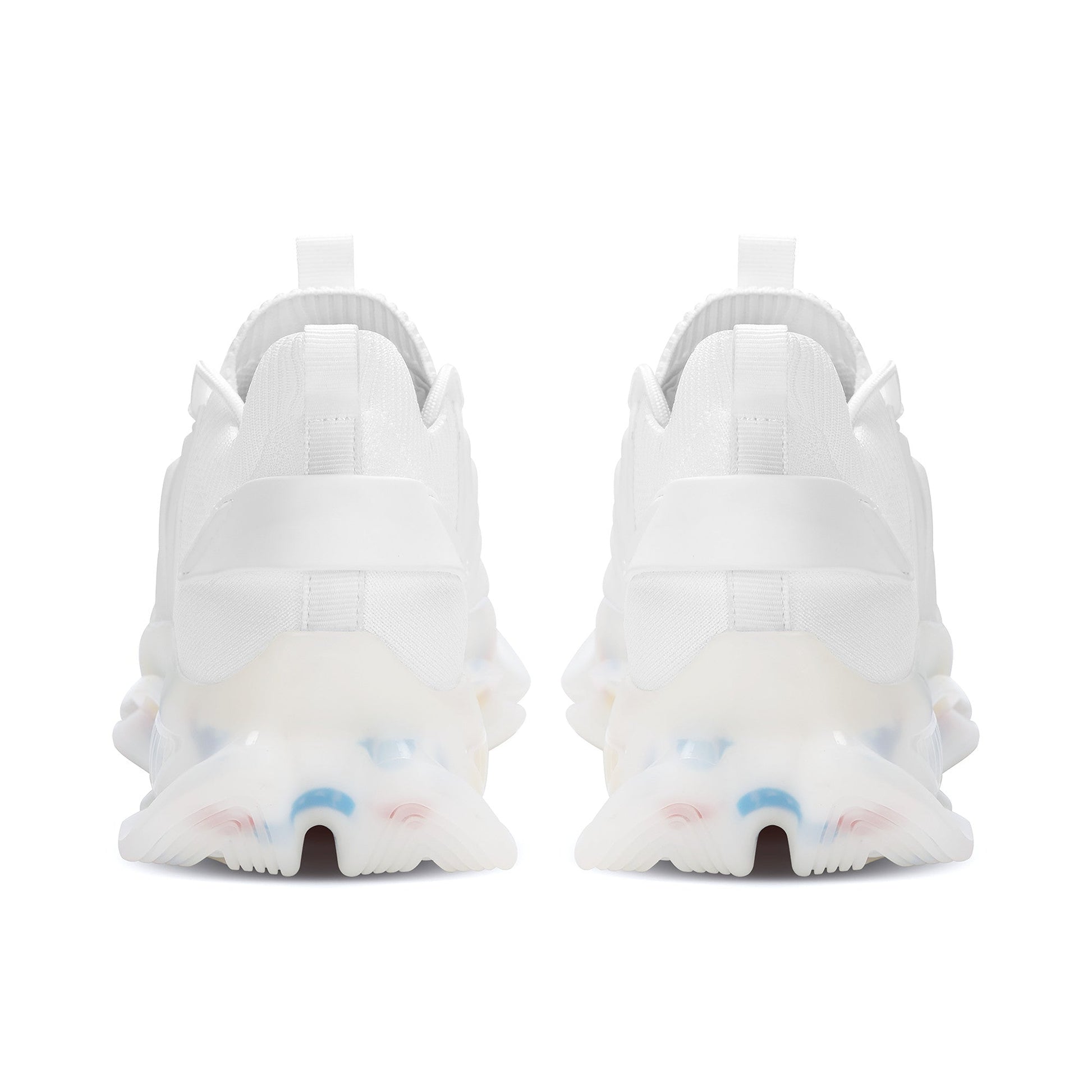 Custom Air Max React Sneakers - White SF S35 Colloid Colors 