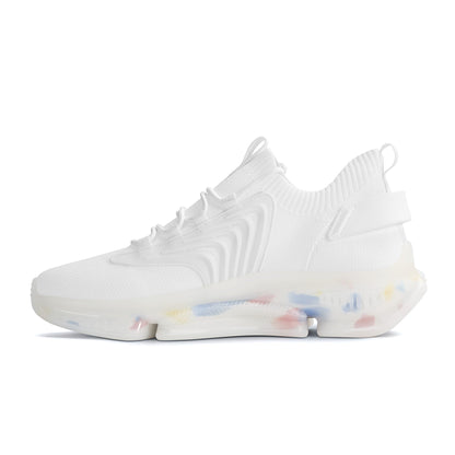 Custom Air Max React Sneakers - White SF S35 Colloid Colors 