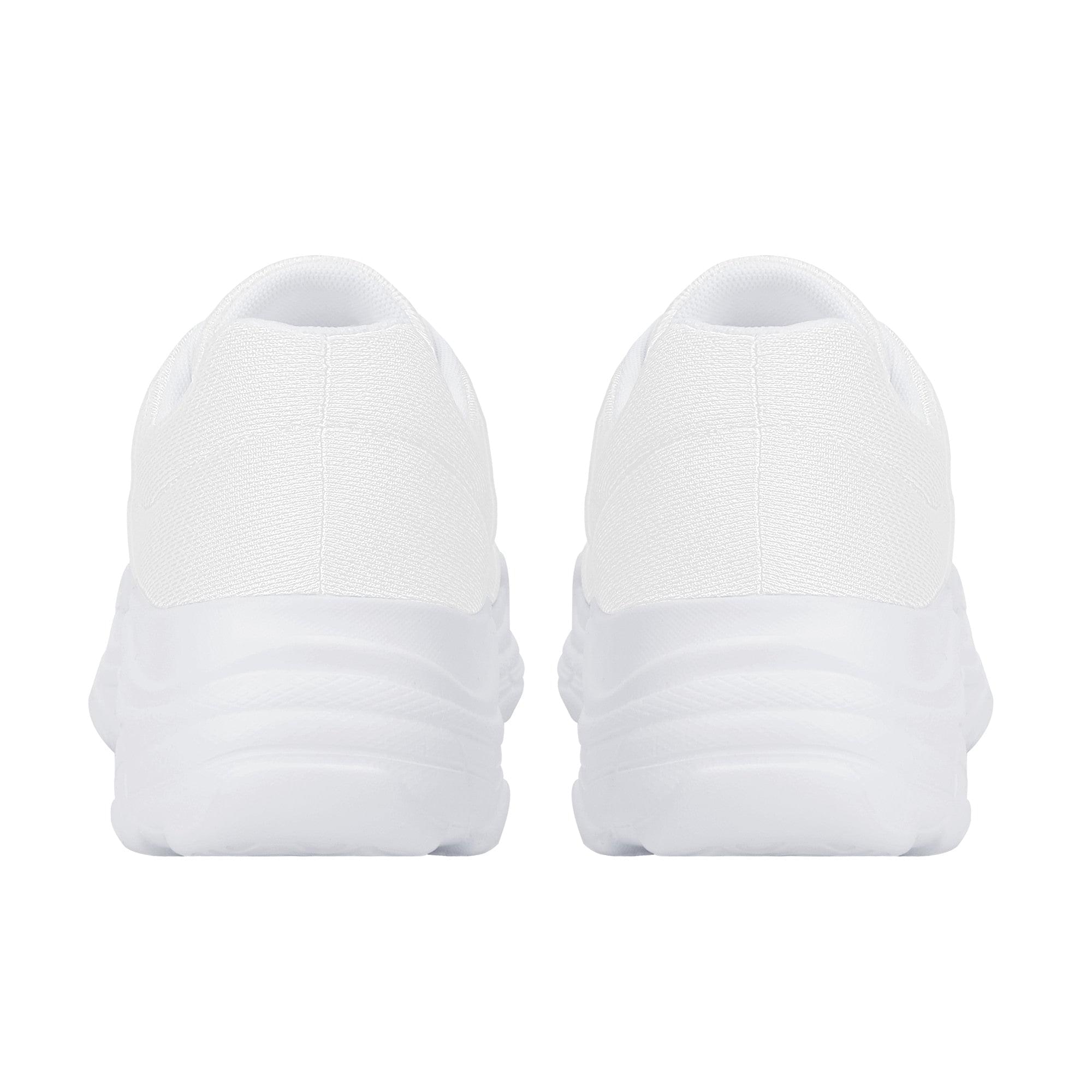 Custom Chunky Running Shoes - White D22 – Colloid Colors