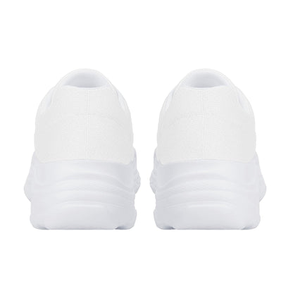 Custom Chunky Running Shoes - White D22 Colloid Colors 