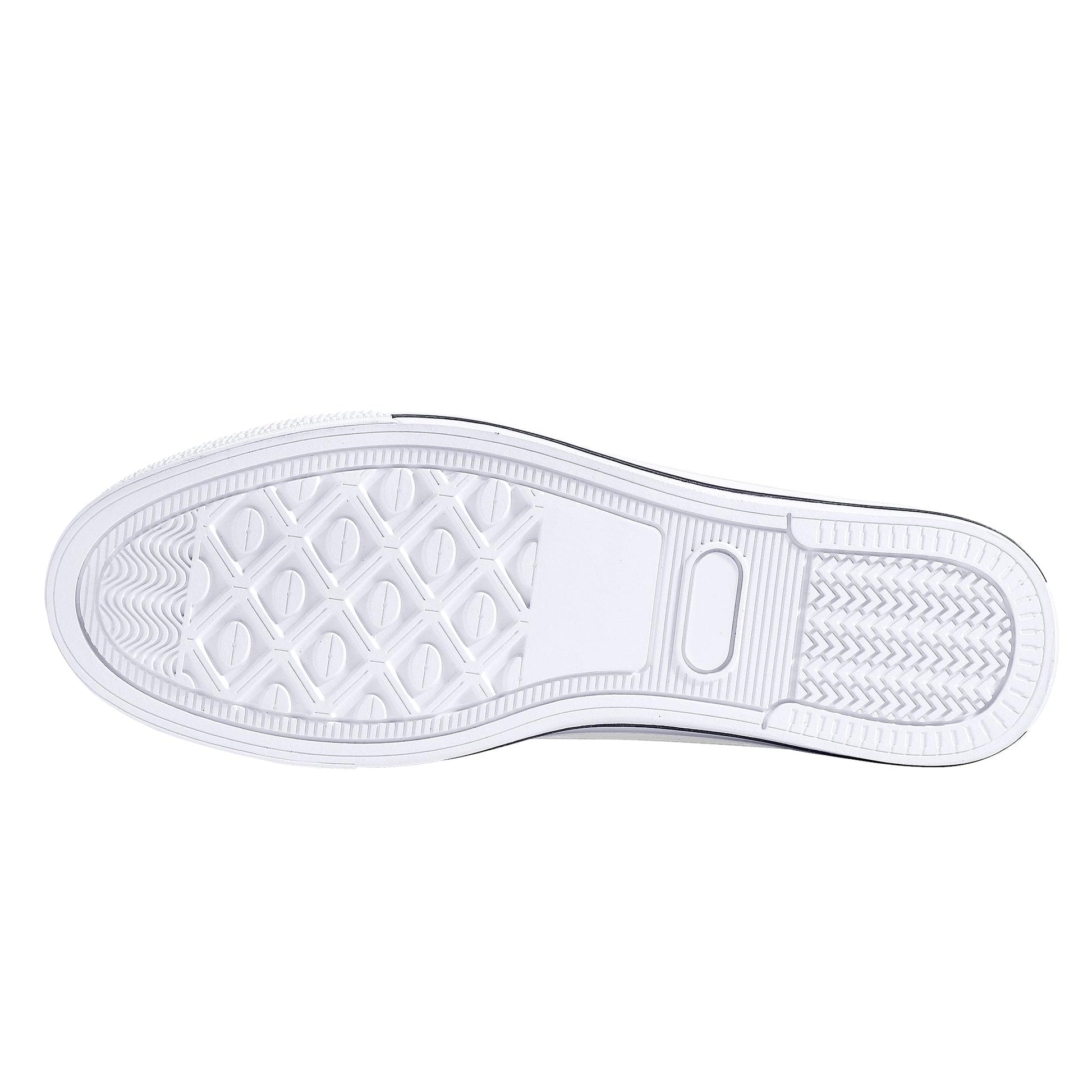 Custom Low Top  Shoes Canvas- White D24 Colloid Colors 