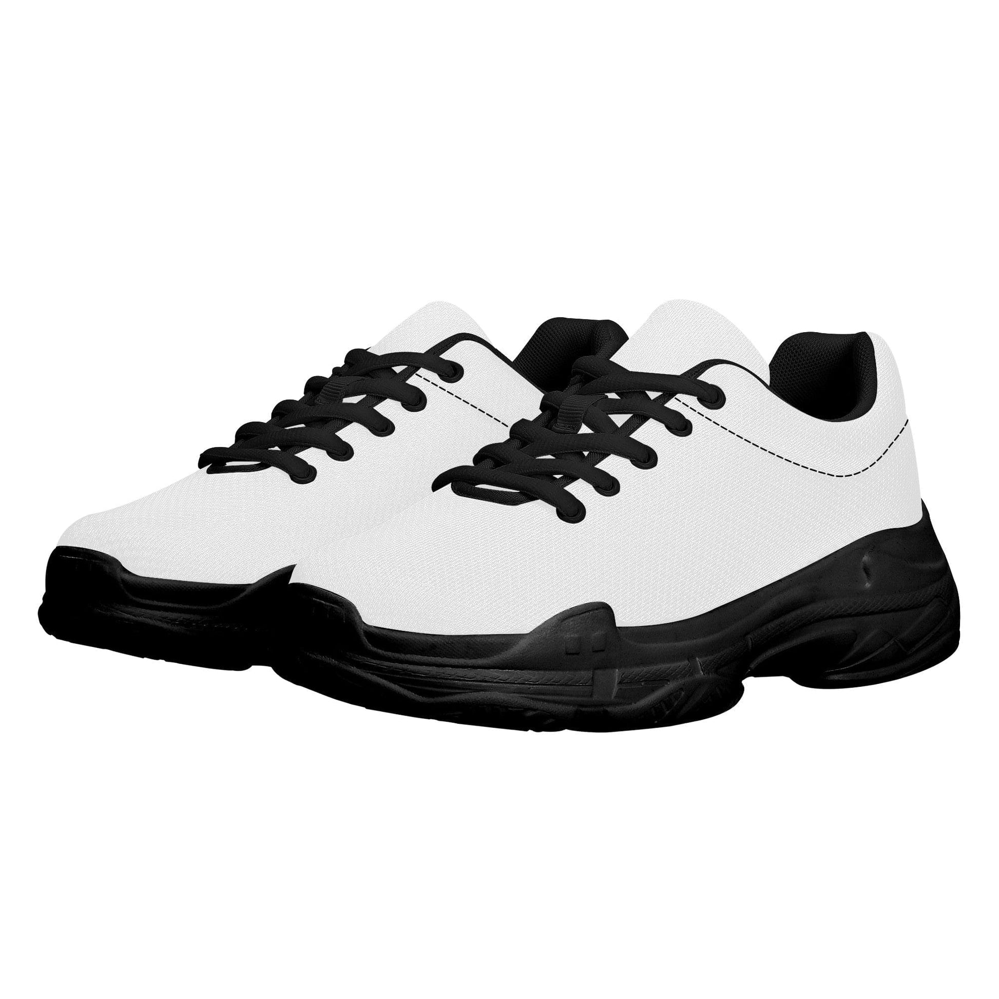 Custom Running Shoes-Black D22 Chunky Style Colloid Colors 
