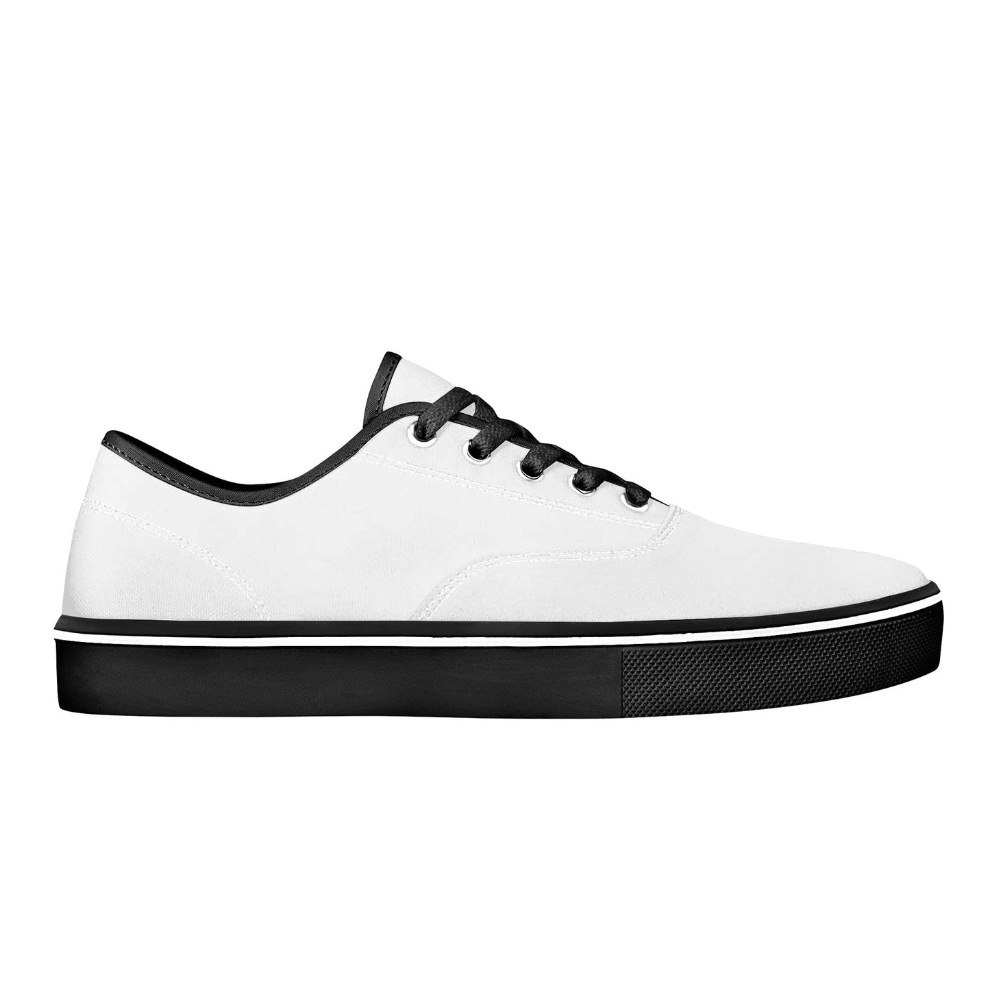 Custom Skate Shoes Canvas- Black D3S Colloid Colors 