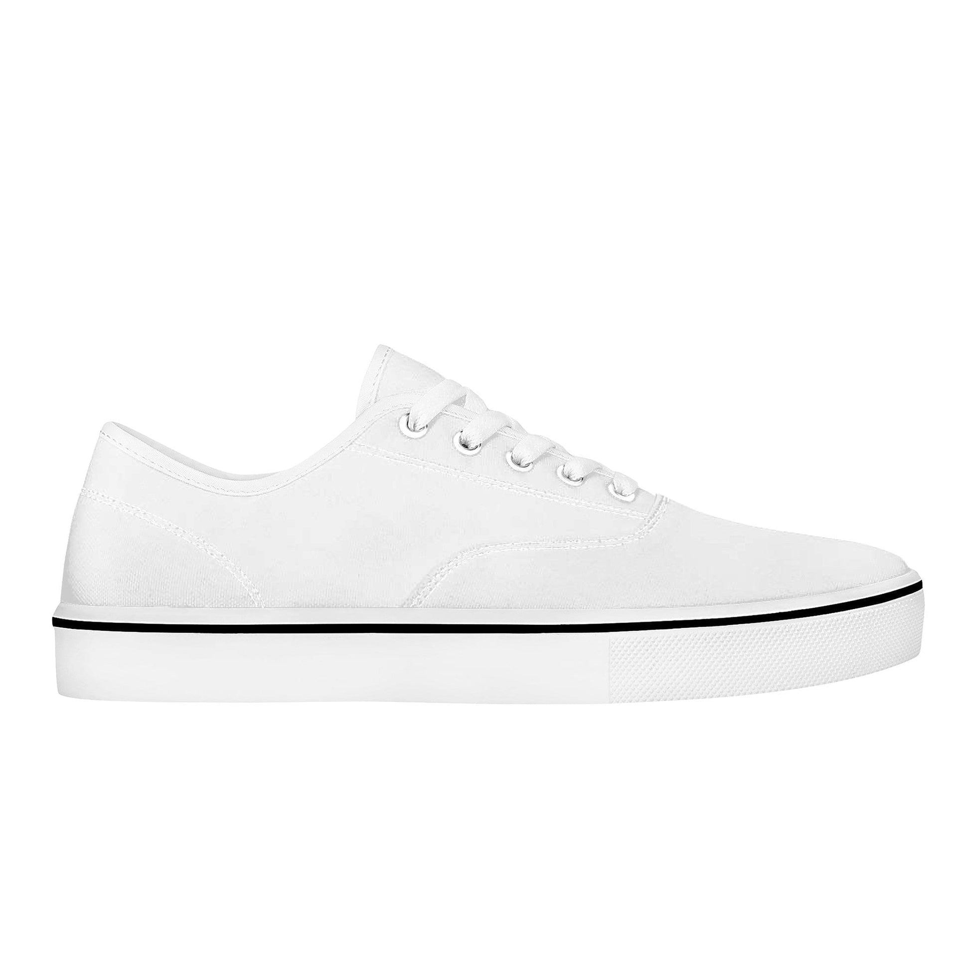 Custom Skate Shoes Canvas - White D3S Colloid Colors 