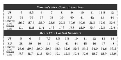 Designer Casual Sneaker - Flex Control X1 Colloid Colors 