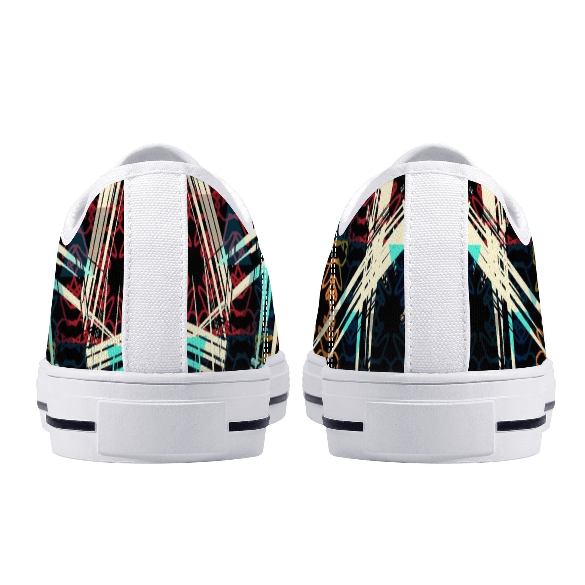 Designer Low Top Canvas Shoes - FXS X3 Colloid Colors 