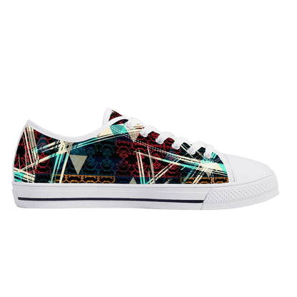 Designer Low Top Canvas Shoes - FXS X3 Colloid Colors 