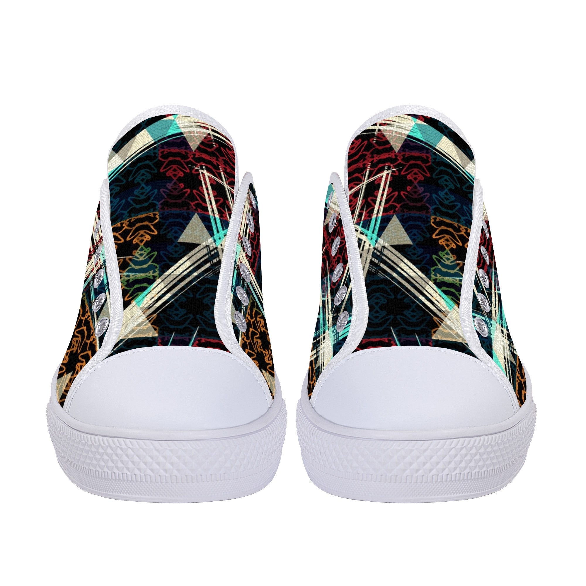 FXS Low-Top Canvas Shoes With Customized Tongue online - White