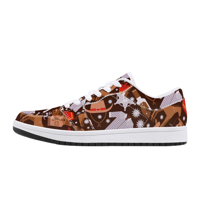 Designer Low Top Leather Sneakers -D15 X1 Colloid Colors 